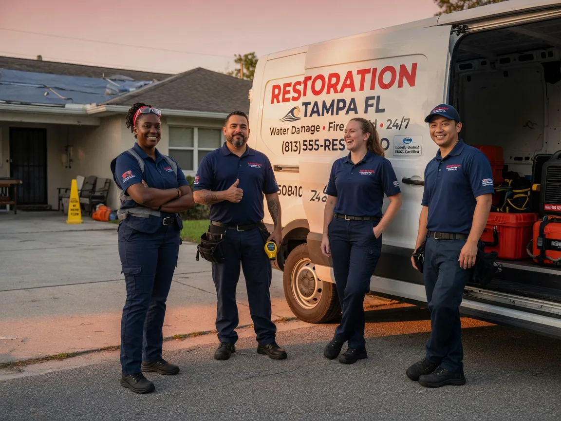 Water Damage Restoration company in Mcfaddin, TX